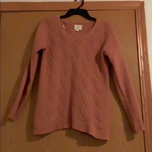 Dusty pink sweater